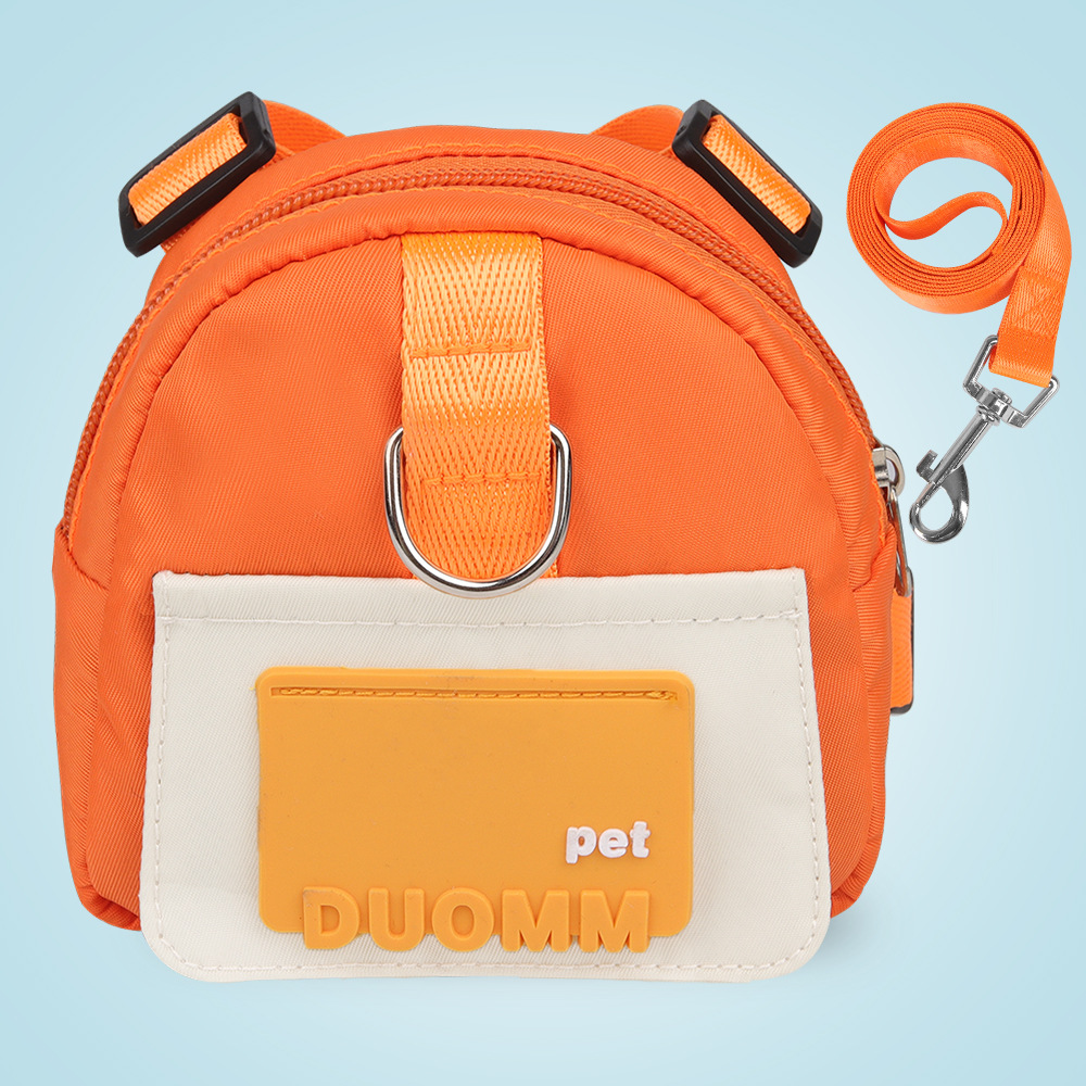 Adventure Dog Backpack — Built-In Poop-Bag Dispenser