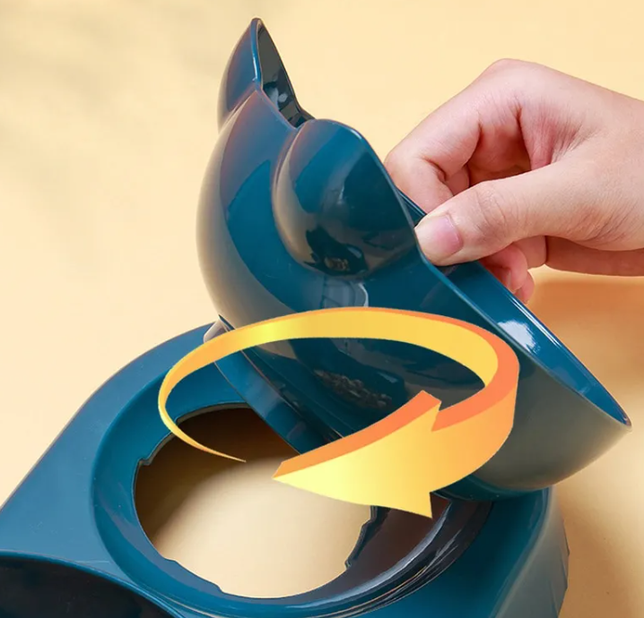 Automatic Cat Feeder Bowl — Timed Meals, No 6am Wake-Ups