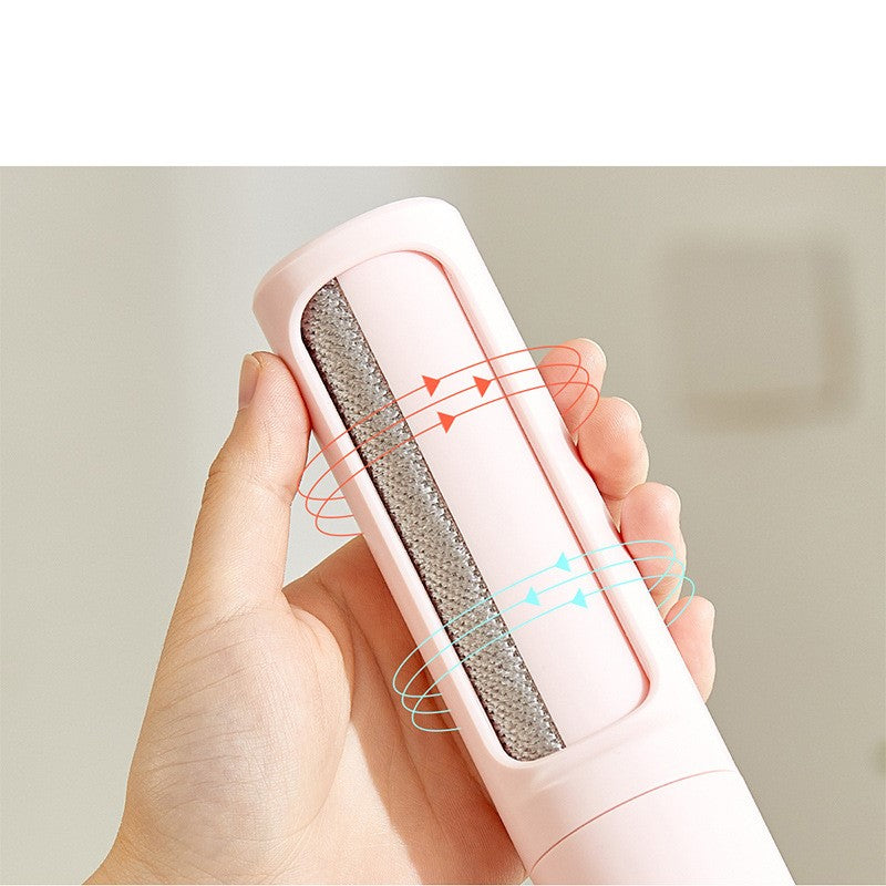 Roller in three colorways — white, green, pink