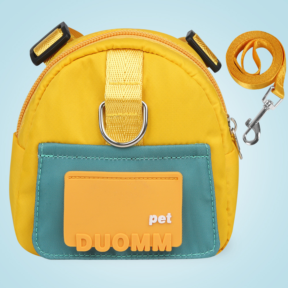 Adventure Dog Backpack — Built-In Poop-Bag Dispenser