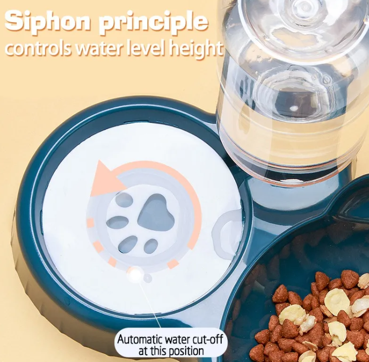 Automatic Cat Feeder Bowl — Timed Meals, No 6am Wake-Ups