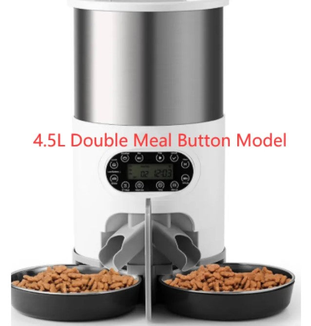 Smart Twin Auto-Feeder — Feeds Two, Wakes Neither