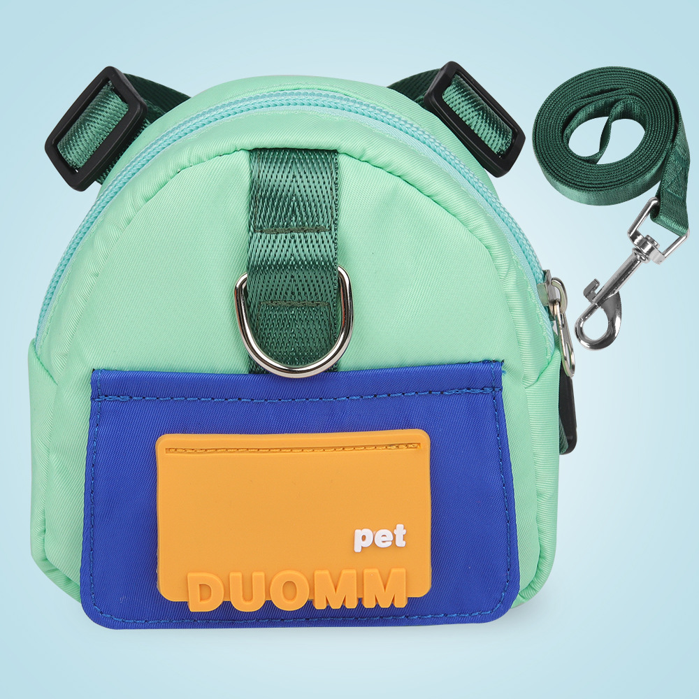 Adventure Dog Backpack — Built-In Poop-Bag Dispenser