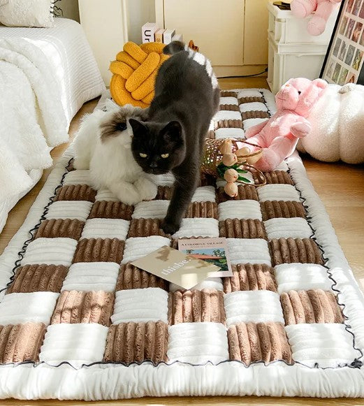 Cloud-Soft Plush Mat — Their Favourite Cozy Spot