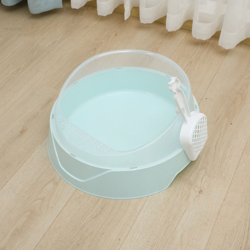 Hooded Cat Litter Box + Scoop — Privacy, Less Mess