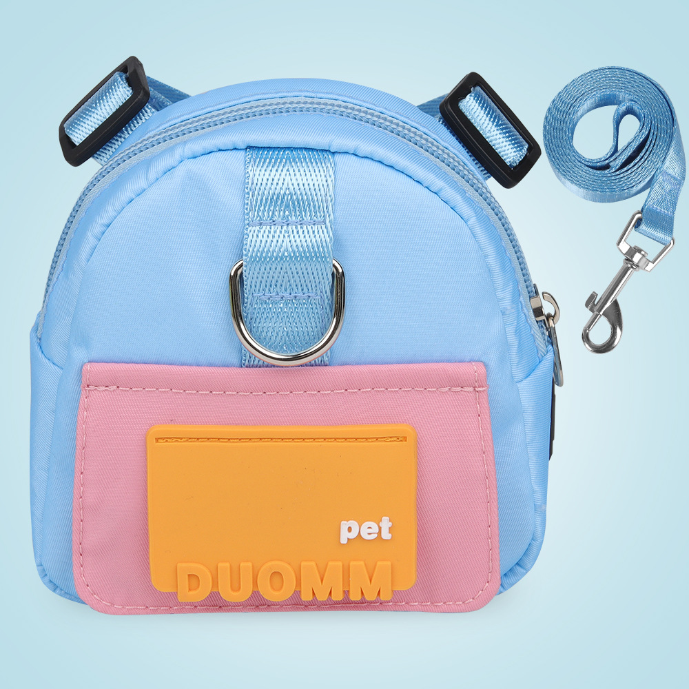 Adventure Dog Backpack — Built-In Poop-Bag Dispenser