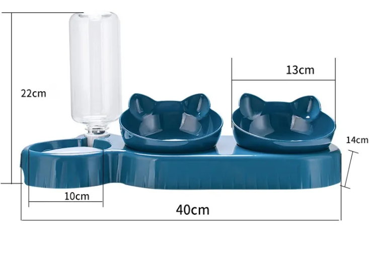 Automatic Cat Feeder Bowl — Timed Meals, No 6am Wake-Ups