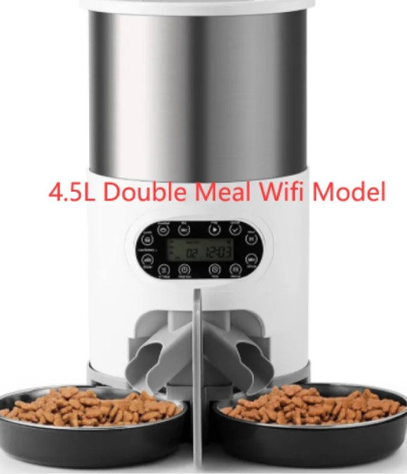Smart Twin Auto-Feeder — Feeds Two, Wakes Neither