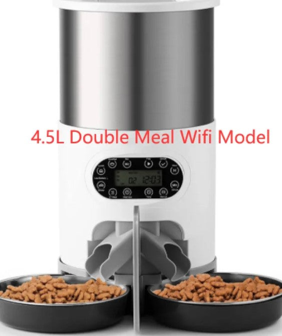 Smart Twin Auto-Feeder — Feeds Two, Wakes Neither