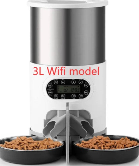 Smart Twin Auto-Feeder — Feeds Two, Wakes Neither