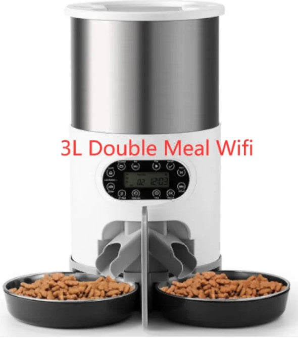 Smart Twin Auto-Feeder — Feeds Two, Wakes Neither