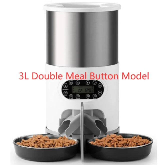 Smart Twin Auto-Feeder — Feeds Two, Wakes Neither